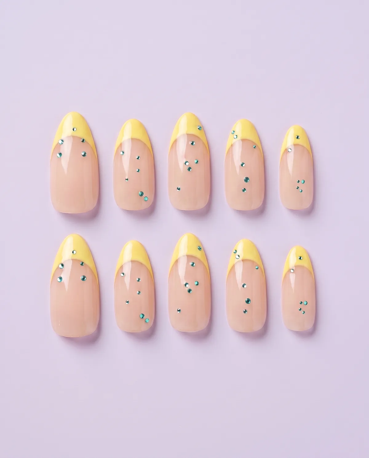 Lemon Zest press-on nail set