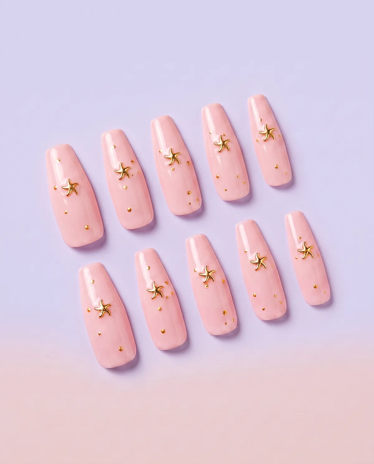 Sea Star press-on nail set